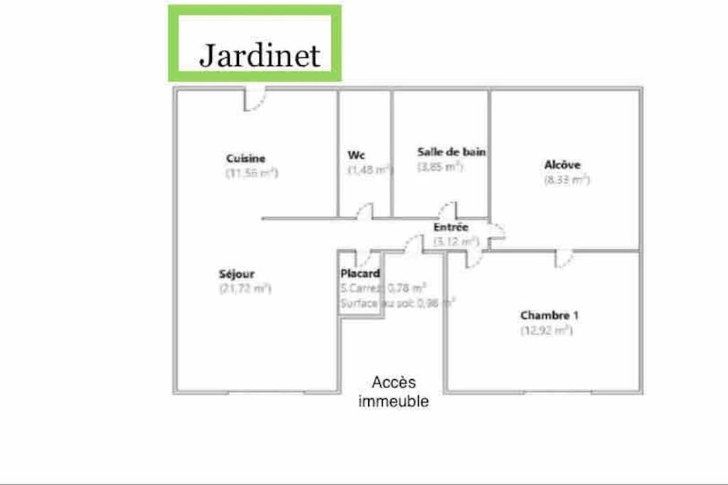 Appartamento Le Petit Jardinet De Tarare Esterno foto